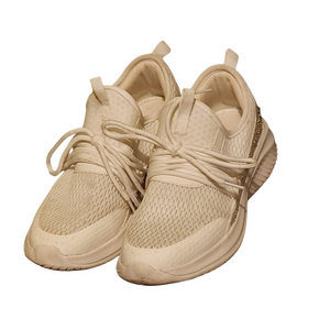 Hey Girl by Corkys Frosting Sneakers White Athleisure Casual Comfy Wear Size 7